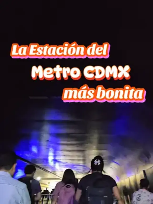 Es una maravilla pasar por aquí  🤩 #cdmx #turismo #metro #raza #bonito 