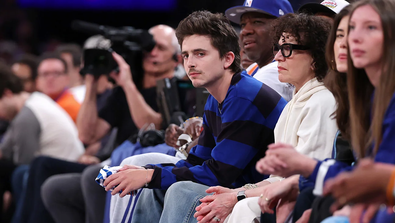 Timothée Chalamet prefiere el juego de los Knicks al Met Gala 2026