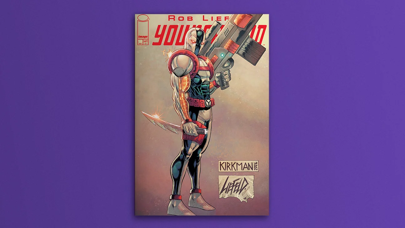 Robert Kirkman dibuja portada variante para el número 100 de 'Youngblood'