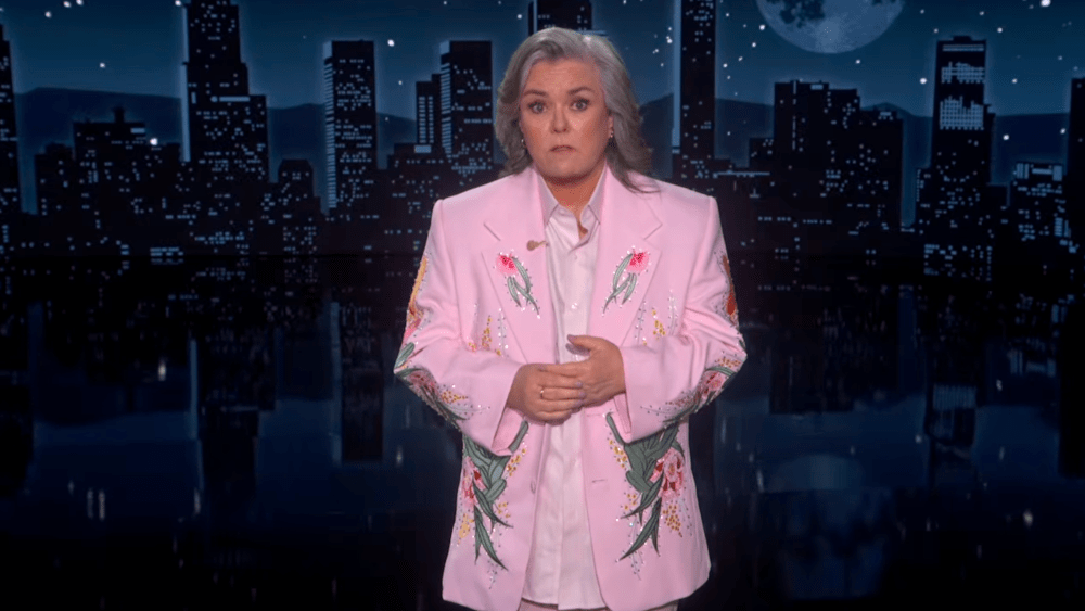 Rosie O'Donnell cierra semana como invitada en late night tras declaración de la Casa Blanca