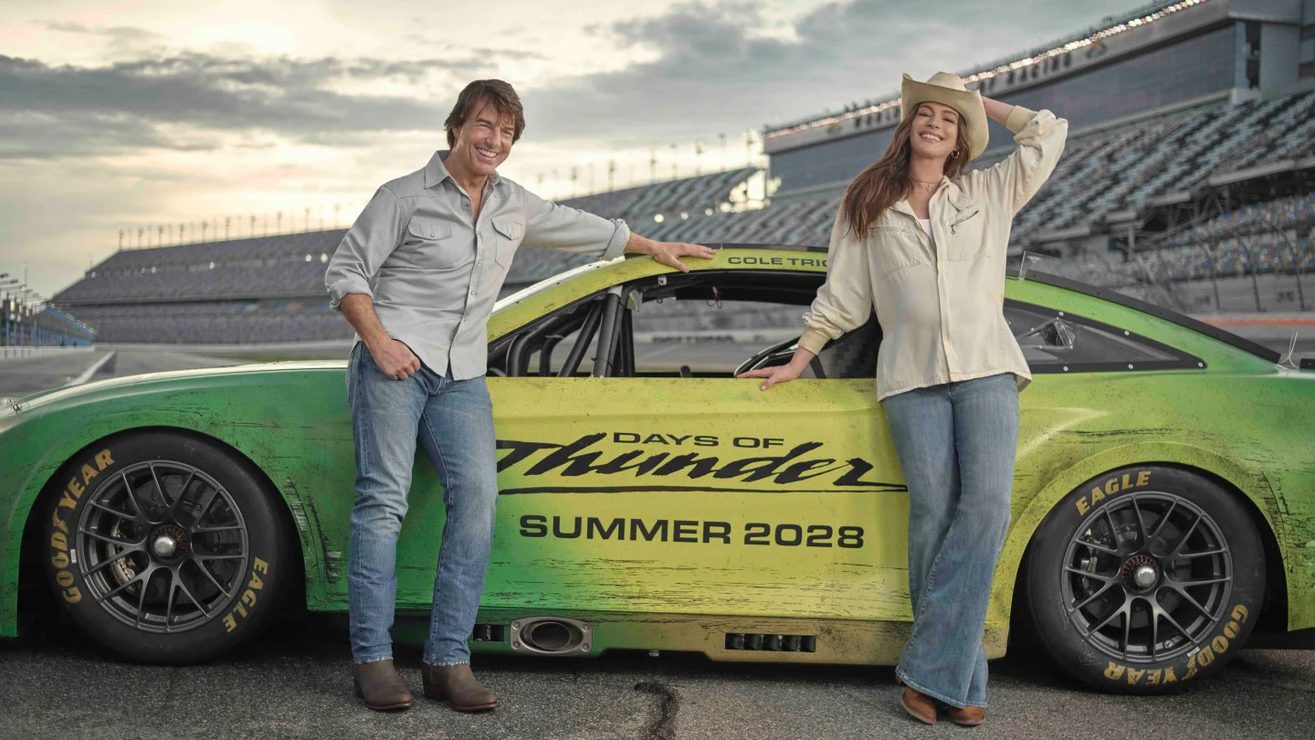 Anne Hathaway se une a Tom Cruise en la secuela de 'Days of Thunder' con estreno en 2028
