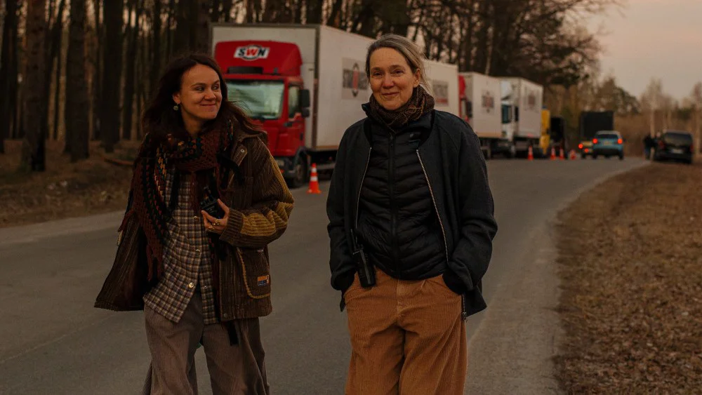 Guionista y directora explican cómo la guerra transformó su película 'I Rarely Wake Up Dreaming' en Locarno