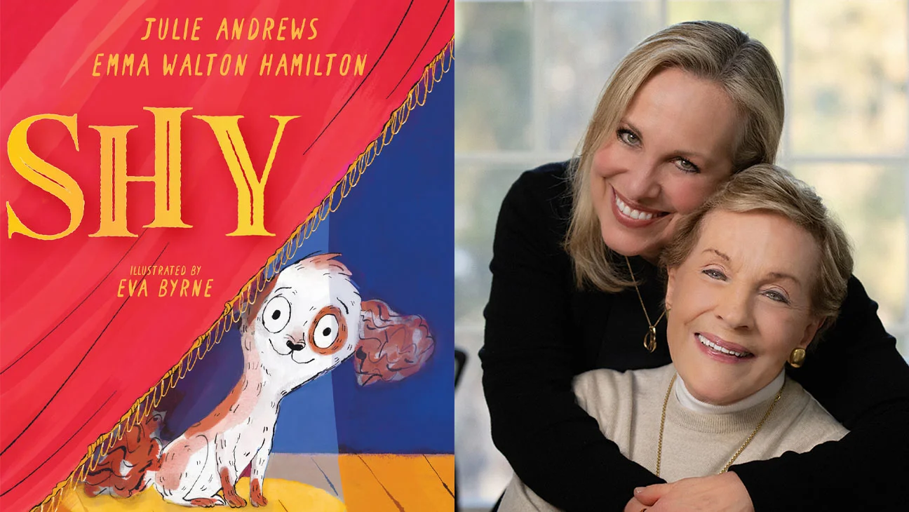 Julie Andrews y su hija lanzan 'Shy', libro inspirado en su poodle cantora