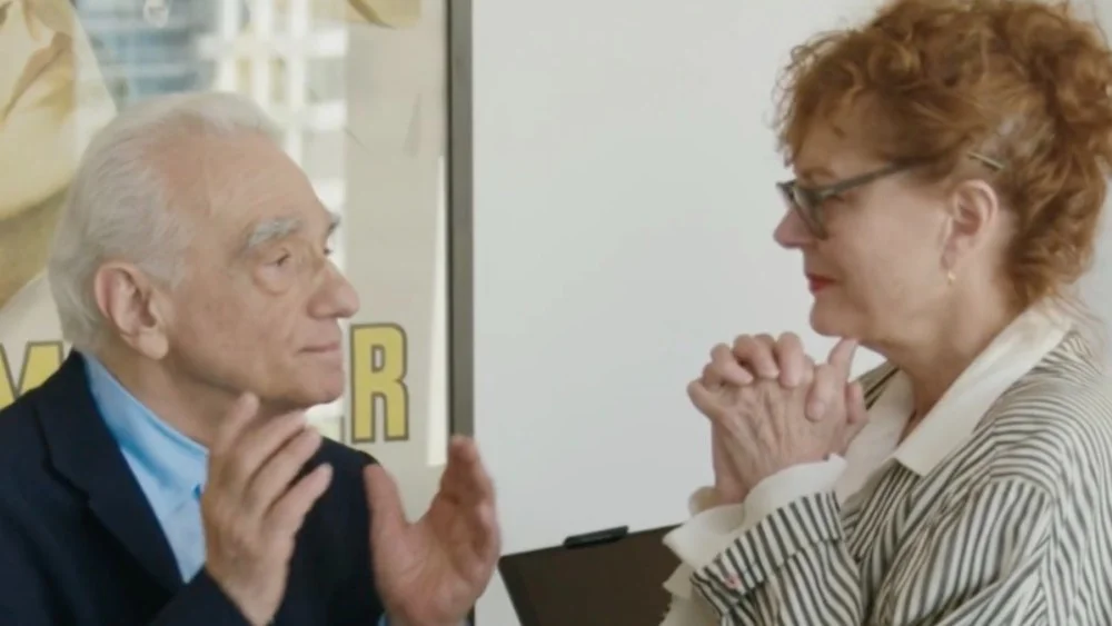 Martin Scorsese y Susan Sarandon median entre sus hijos en sketch de 'nepo-verse'