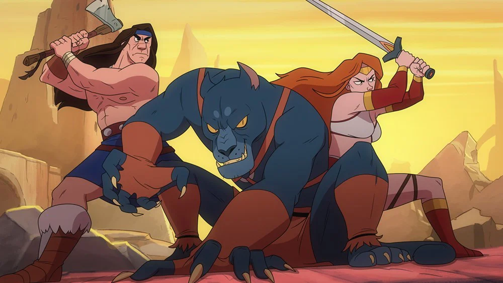 Paramount+ revela tráiler de 'Golden Axe', serie animada basada en el videojuego de Sega
