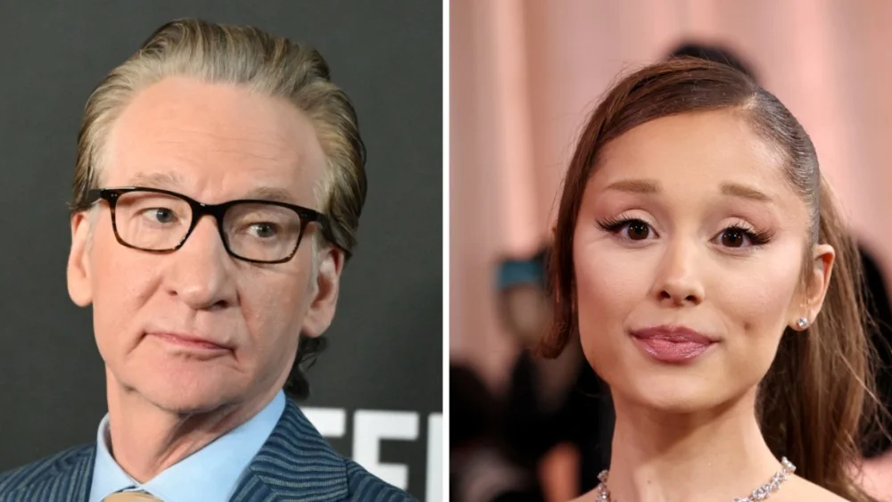 Bill Maher genera abucheos tras chiste sobre el peso de Ariana Grande en 'Real Time'