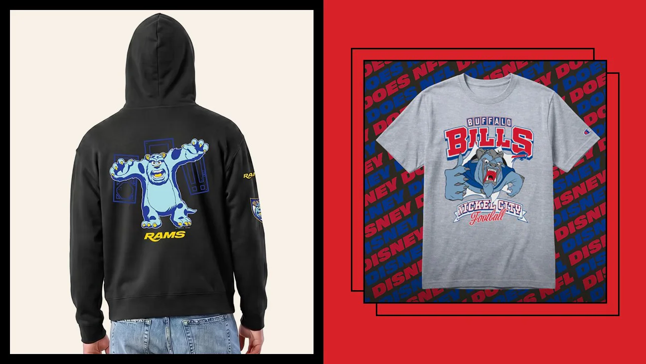 Lanza Disney y Champion colección limitada con personajes de Marvel y Star Wars para equipos de la NFL