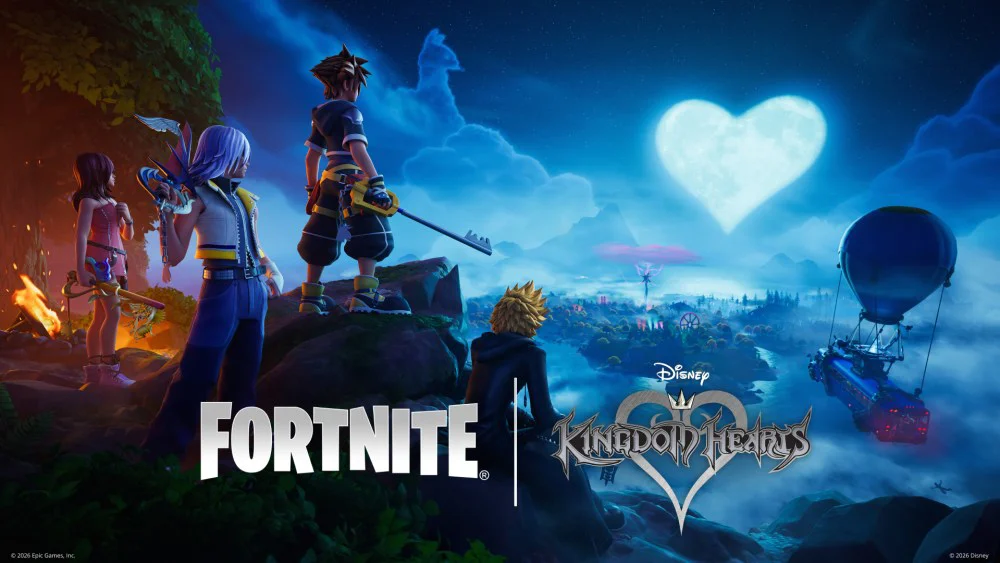 Kingdom Hearts llega a Fortnite con nuevos trajes y eventos especiales