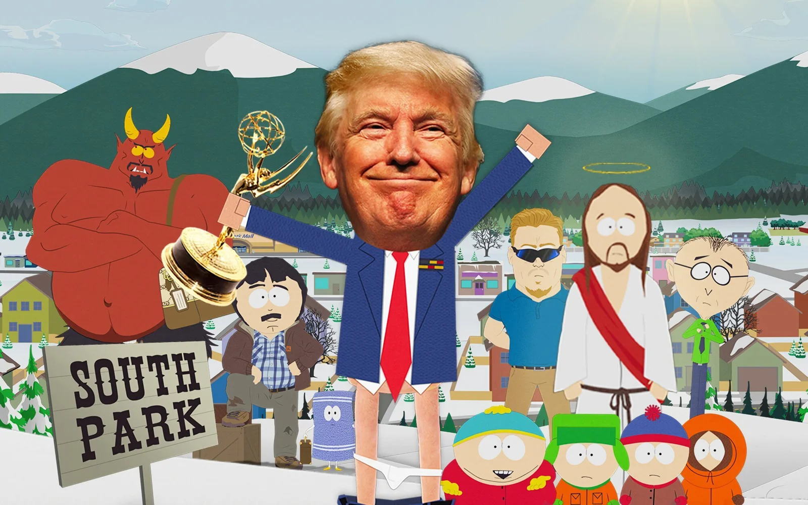 'South Park' gana Emmy tras 13 años y cambia su nombre a 'South America' en sátira a Trump