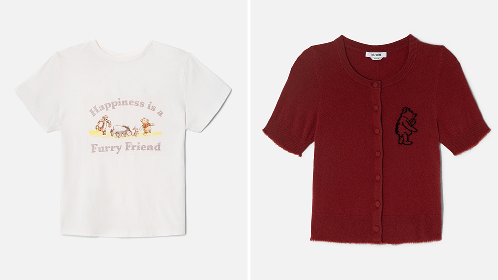 Winnie the Pooh cumple 100 años con colección cápsula de Re/Done y Disney