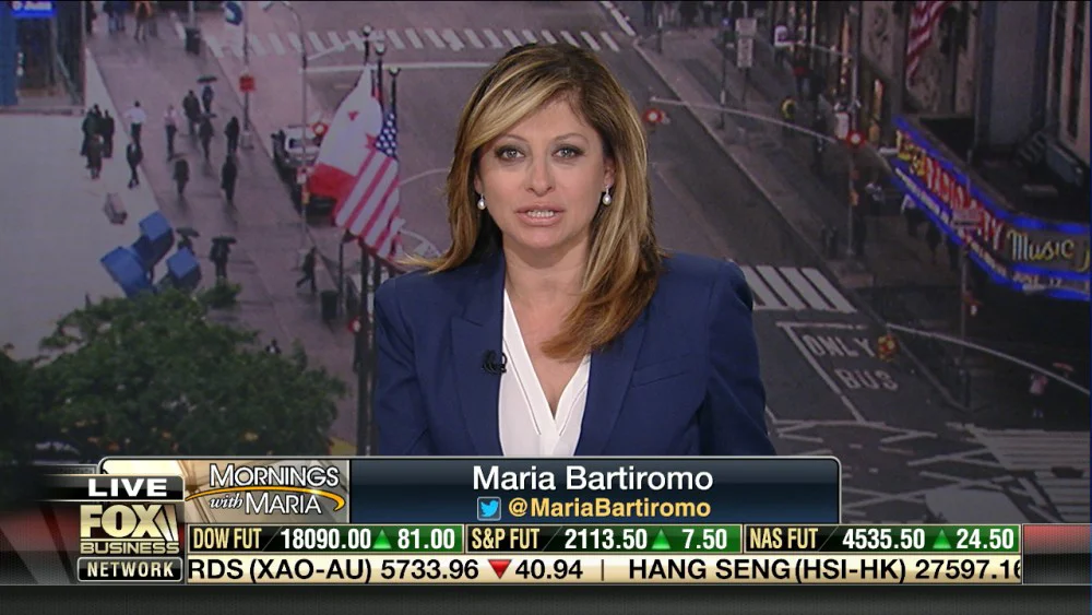 Fox News se separa de Maria Bartiromo; su abogado niega despido y amenaza con demandas