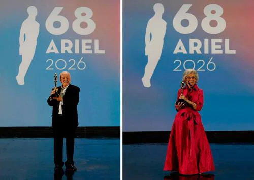 'En el camino' gana seis Premios Ariel en la 68 entrega; Demetrio Bilbatúa y Rosita Arenas reciben el Ariel de Oro
